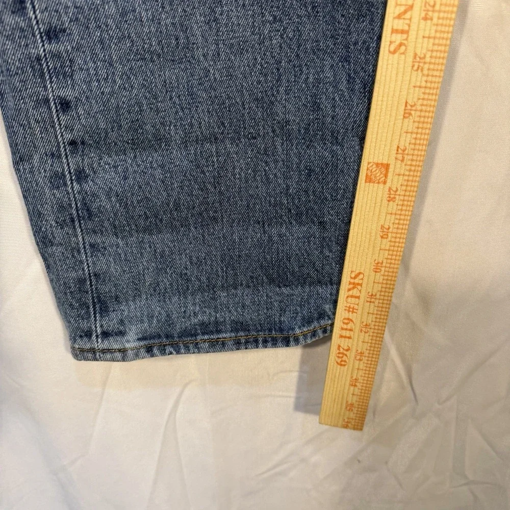 Vintage‎ Levi's 501 Denim Blue Jeans FITS 38x32 Button Fly Medium Wash Men's